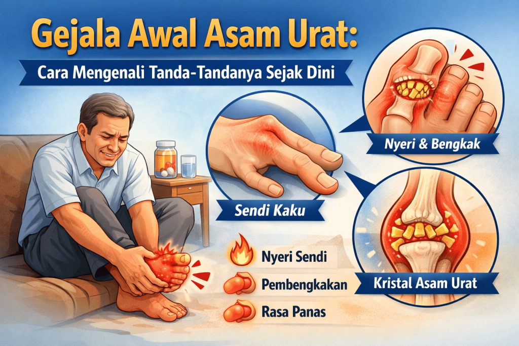 Gejala Awal Asam Urat