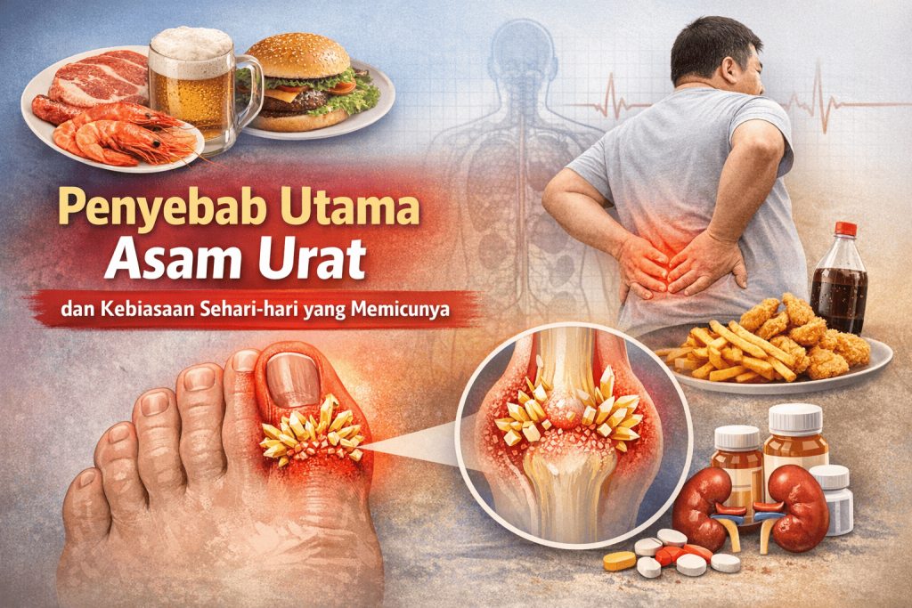 Penyebab Utama Asam Urat